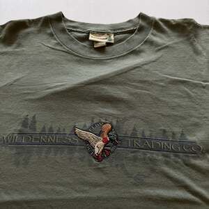 Vintage Fieldmaster Wilderness Trading Co. Mallard Duck T-Shirt Men's L